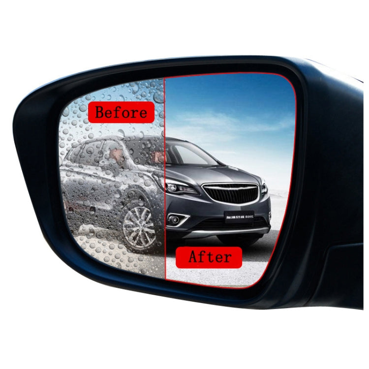 2pcs /Set Rainproof Anti-Fog And Anti-Reflective Film For Car Rearview Mirror, Round 80mm, Round 95mm, Round 100mm, Ellipse 100X145mm, Ellipse 100x150mm, Ellipse 95x135mm