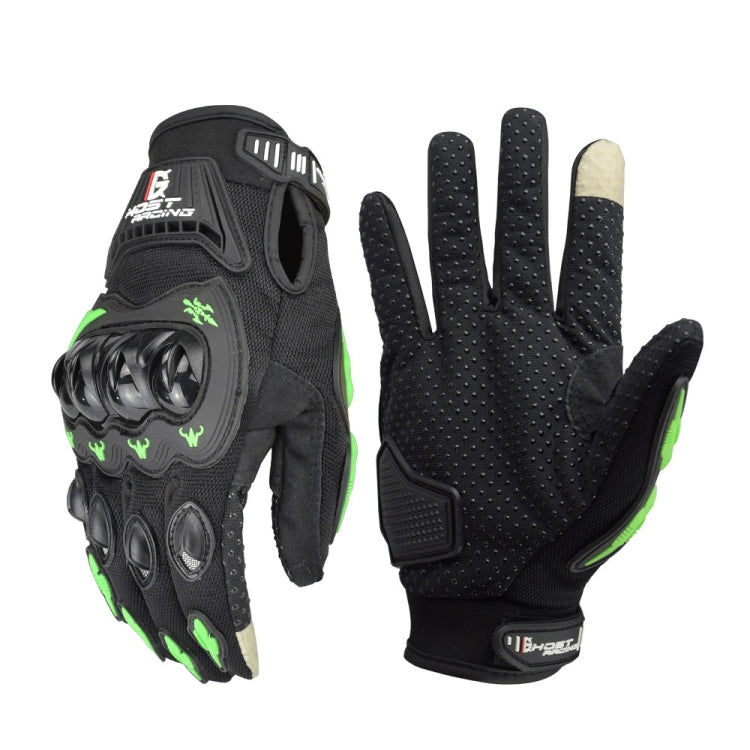 GHOST RACING GR-ST04 Motorcycle Gloves Anti-Fall Full Finger Riding Touch Gloves, L, XXL, M, XL