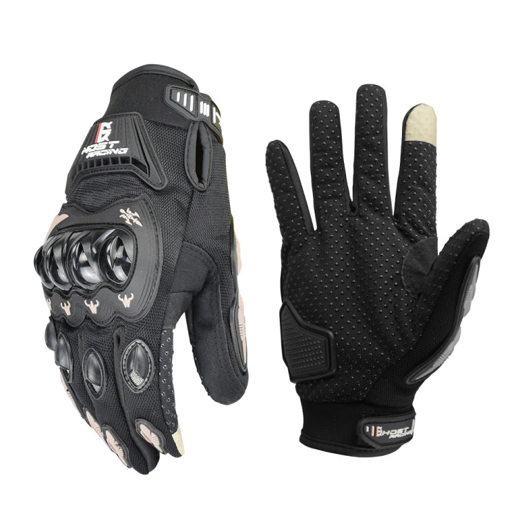 GHOST RACING GR-ST04 Motorcycle Gloves Anti-Fall Full Finger Riding Touch Gloves, L, XXL, M, XL