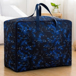 Oxford Cloth Quilt Moisture-Proof & Waterproof Storage Bag Zipper Portable Moving Luggage Bag, 70x50x30cm