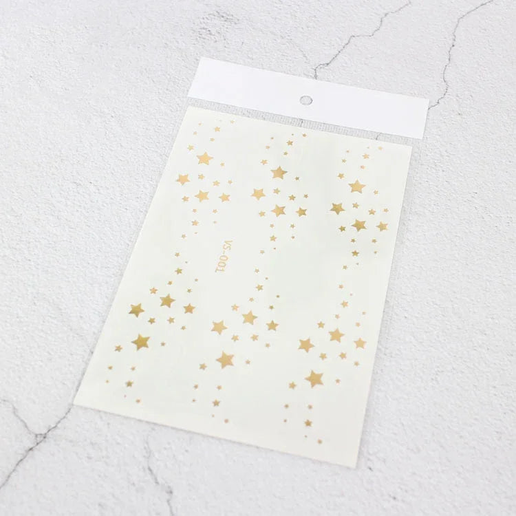 10 PCS Hot Stamping Waterproof Music Festival Face Tattoo Sticker, VS-001, VS-002, VS-003, VS-004, VS-005, VS-006, VS-007, VS-008, VS-009, VS-010