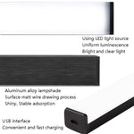 LED Human Body Induction Lamp Long Strip Charging Cabinet Lamp Strip, Size:, 10cm, 15cm, 21cm