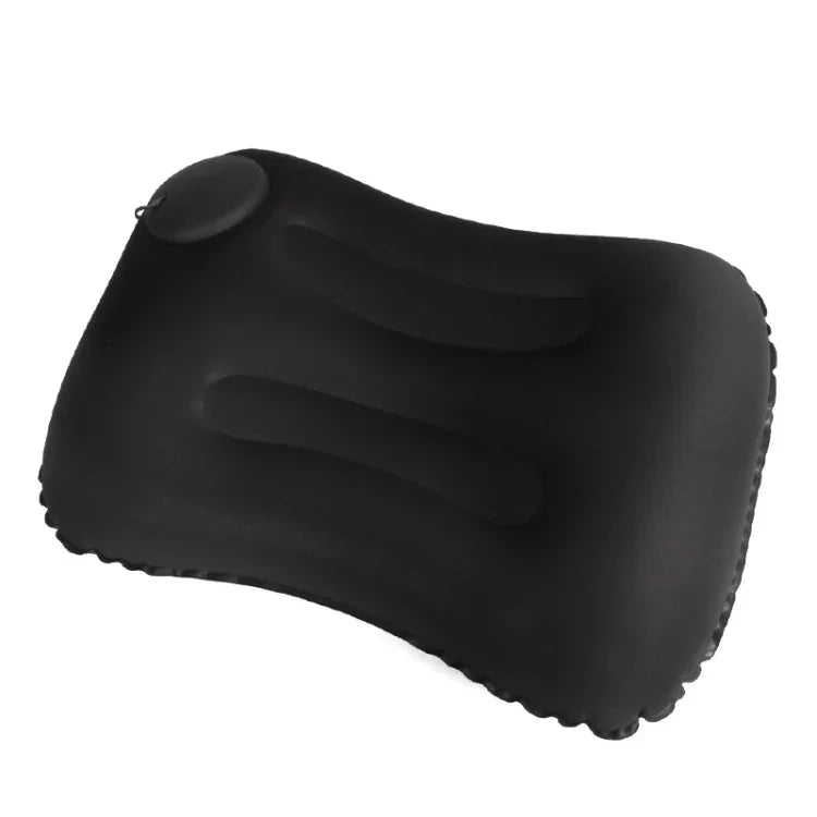 Travel Inflatable Press U-Shaped Neck Guard Pillow, Flocked U009-01（Peacock Green ）, Flocked U009-03（Light Gray）, Flocked U009-04（Medium Blue）, Flocked U009-02（Rose Red）, Flocked U009-05（Dark Blue）, Flocked U009-060（Sky Blue）, Flocked U009-070（Orange）