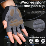 WEST BIKING YP0211222 Bicycle Riding Shock-Absorbing Half-Finger Gloves, M, L, XL