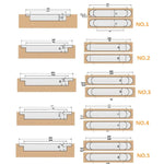 Three-Dimensional Adjustable Cross Hinge Folding Door Concealed Hinge, No. 1 Sand Silver 40kg, No. 2 Sand Silver 60kg, No. 3 Sand Silver 80kg, No. 4 Sand Silver 80kg, No. 5 Sand Silver 120kg, No. 1 Dumb Black 40kg, No. 2 Dumb Black 60kg                ...