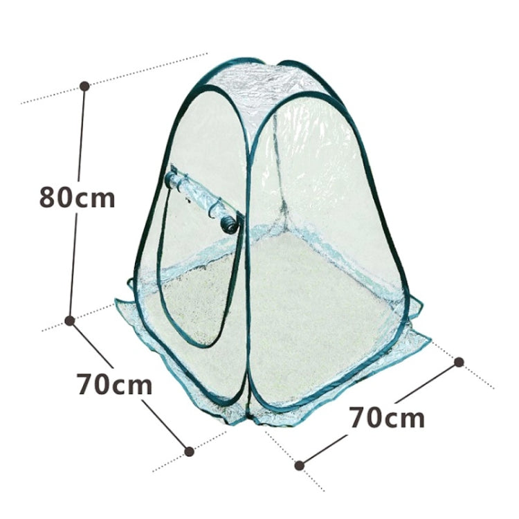 Foldable Portable Gardening Rain-Shading Greenhouse, 70x70x80cm