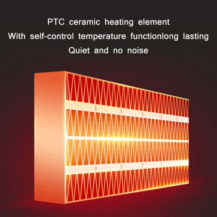 Household Multifunctional Intelligent Temperature Control Small Heater, Specification:, EU Plug, US Plug, UK Plug