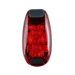 Outdoor Cycling Night Running Warm Light Bicycle Tail Light, Colour: 3 LED Red, 3 LED Red, 3 LED Blue, 3 LED Green, 5 LED Red, 5 LED Blue, 5 LED Green