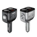 Ozio Car Charger Cigarette Lighter With USB Plug Car Charger, Y34Q 5.3A Black, Y48Q 6.5A Black
