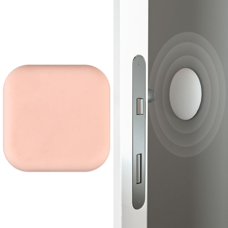 Silent Anti-Collision Silicone Pad For Door Handle, Size: 5cm Round Black, 5cm Round Green, 4.5cm Square Gray, 4.5cm Square Pink, 4.5cm Square Green, 4.5cm Square White, 4.5cm Square Black