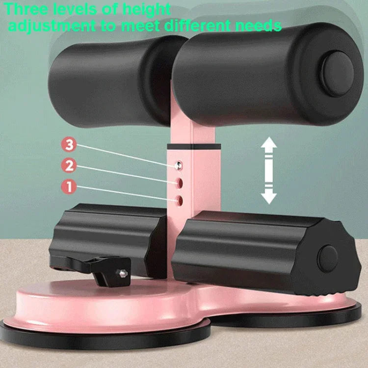 Sit-Up Aid Exercise Abdominal Fitness Device, Specification:, Black Single Suction Cup, Black Double Suction Cup, Red Single Suction Cup, Red Double Suction Cup, Blue Single Suction Cup, Blue Double Suction Cup, Pink Double Suction Cup