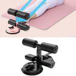 Sit-Up Aid Exercise Abdominal Fitness Device, Specification:, Black Single Suction Cup, Black Double Suction Cup, Red Single Suction Cup, Red Double Suction Cup, Blue Single Suction Cup, Blue Double Suction Cup, Pink Double Suction Cup