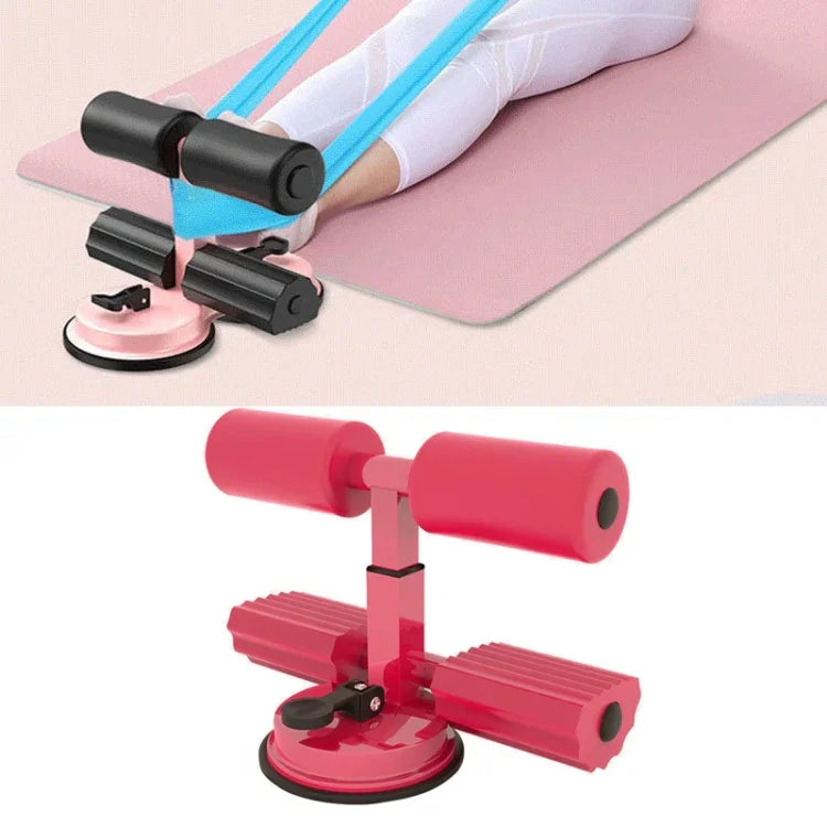 Sit-Up Aid Exercise Abdominal Fitness Device, Specification:, Black Single Suction Cup, Black Double Suction Cup, Red Single Suction Cup, Red Double Suction Cup, Blue Single Suction Cup, Blue Double Suction Cup, Pink Double Suction Cup