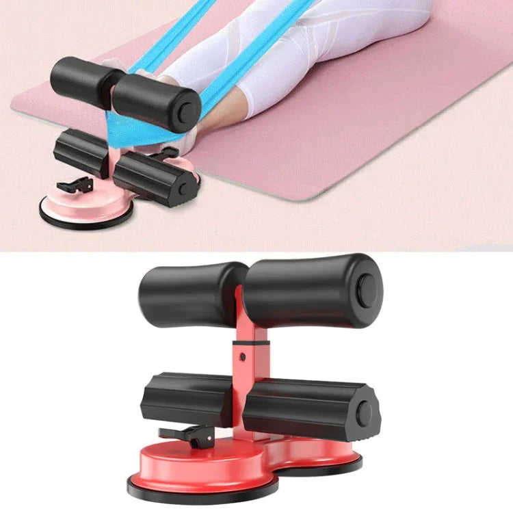 Sit-Up Aid Exercise Abdominal Fitness Device, Specification:, Black Single Suction Cup, Black Double Suction Cup, Red Single Suction Cup, Red Double Suction Cup, Blue Single Suction Cup, Blue Double Suction Cup, Pink Double Suction Cup
