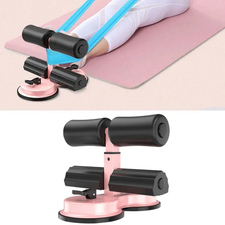 Sit-Up Aid Exercise Abdominal Fitness Device, Specification:, Black Single Suction Cup, Black Double Suction Cup, Red Single Suction Cup, Red Double Suction Cup, Blue Single Suction Cup, Blue Double Suction Cup, Pink Double Suction Cup