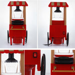 1200W Automatic Trolley Electric Popcorn Machine, 110V US Plug