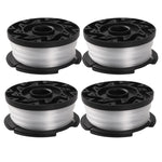 4 In 1 Nylon Grass Rope Mowing Line For BLACK+DECKER Lawn Mowers, 4 PCS