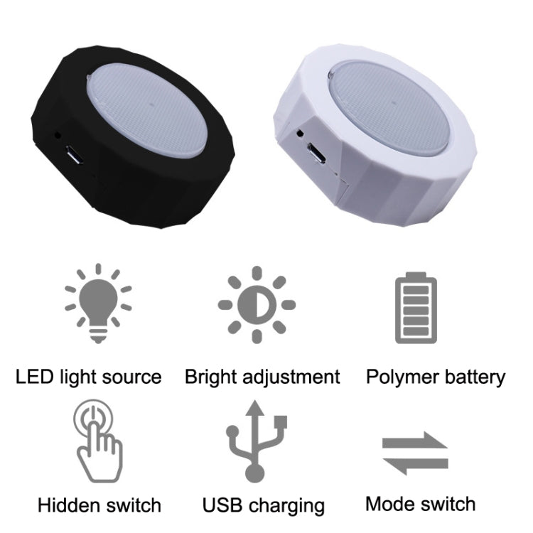 Z7 Car Ceiling USB Wireless Strobe Reading Light, White, Black, White (Stair Lamp + Music Sound Control), Black (Stair Lamp + Music Sound Control)
