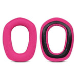 2pcs Sponge Earmuff Headrest Pad For Logitech G435, Rose Red Earmuffs, Blue Earmuffs, Black Headbeam, Purple Headbeam, Blue Headbeam