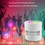 C209 USB Charge Mini Laser Stage Atmosphere Light, Single Star Style (White), 8 In 1 Style (Black), 12 In 1 Style (Black)