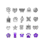 TZ-05 63 In 1 Colorful Crystal Cartoon DIY Jewelry Children Bracelet, 63 In 1(Purple Suit), 63 In 1(Red Suit), 63 In 1(Green Suit), 63 In 1(Color Suit)