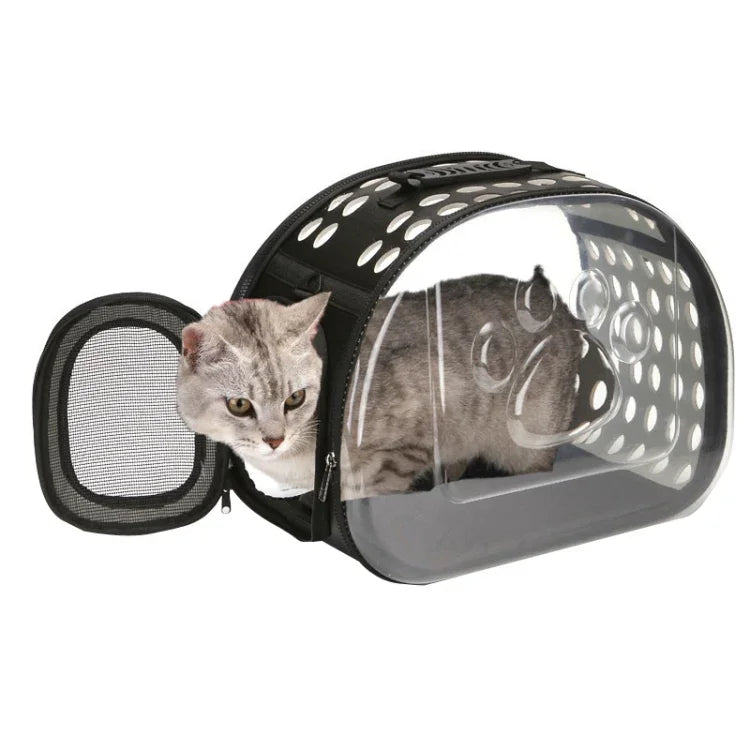 Pet Transparent Space Capsule Outing Package, Size:, Small, Large