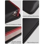 SUSISUN 049 Multifunctional Car Seat Slit Storage Box, Black, Brown, Wine Red, Beige