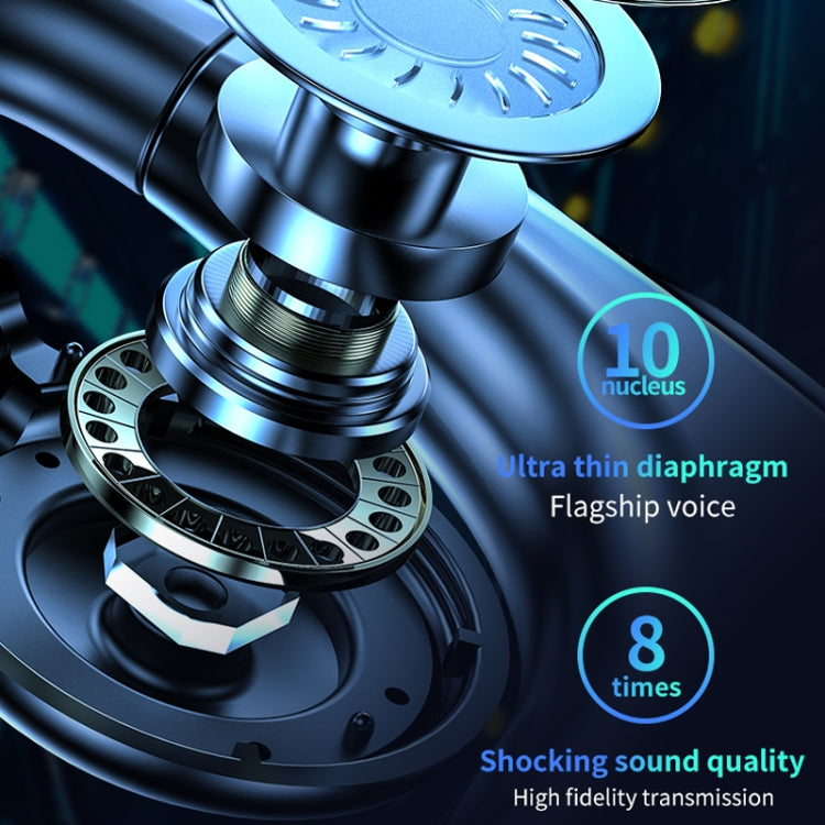 M99 Bluetooth V5.2 Single Earhook Business Headphone, Black, Pink, Black+Red, Black+Blue, Black+White