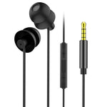 EN3900 3.5mm Plug In-Ear Wired Control Earphone with Mic, White, Red, Black