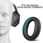 2pcs PU Leather Earpads For Sony WH-1000XM4, WH-1000XM4(Blue+Buckle), WH-1000XM4(Black+Buckle)