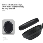 2pcs PU Leather Earpads For Sony WH-1000XM4, WH-1000XM4(Blue+Buckle), WH-1000XM4(Black+Buckle)