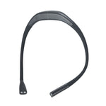 LED Hanging Neck Light Universal Hose Eye Protection Reading Light, Space Silver, Elegant Black