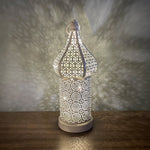 Moroccan Hollow LED Wrought Iron Decorative Lamp, Spec:, Small, Medium, Large