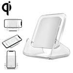 A9191 3 in 1 Multifunctional Vertical Wireless Charger, Black, White, Blue