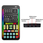 Voice Changer Game Live Broadcast Mobile Computer Sound Card, i9, i9  Set, K9, K9 Set
