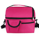 Double Insulation Bag Breast Milk Fresh Bag Bottle Mummy Bag, Mummy Bag(Black), Mummy Bag(Royal Blue), Mummy Bag(Rose Red), Mummy Bag(Red), Mummy Bag(Wine Red), Mummy Bag(Grey)