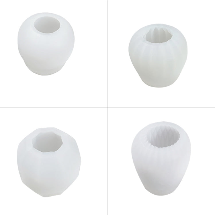 Scented Candle Silicone Mold DIY Handmade Soap Mold, Sector