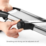C320S Stainless Steel Sliced Vegetable Grater Potato Wire Slicer, Vegetable Grater
