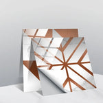 PVC Crystal Covered Film Geometric Pattern Tile Wall Sticker, 20 PCS 15cm