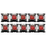 10 PCS Gateron G Shaft Black Bottom Transparent Shaft Cover Axis Switch, Style:, G3 Foot (Black Shaft), G3 Foot (Red Shaft), G3 Foot (Tea Shaft), G3 Foot (Blue Shaft), G3 Foot (White Shaft), G3 Foot (Green Shaft), G3 Foot (Yellow Shaft)                ...