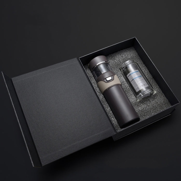 101-500ML Insulation Cup Tea Water Separation Tea Cup,Style:, Stainless Steel  Black, Stainless Steel  Coffee, Stainless Steel  Gray, Black+Gift Box, Coffee+Gift Box, Gray+Gift Box, Glass Black+Gift Box, Glass Coffee+Gift Box, Glass Gray+Gift Box      ...