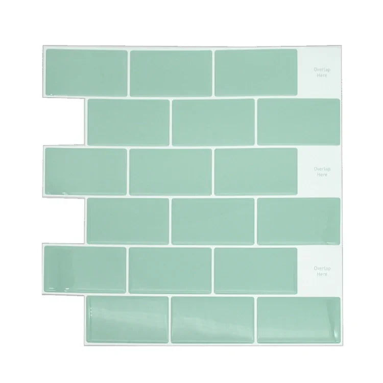 Waterproof and Oilproof 3D Wall Sticker, YJC0071Y, YJC0072Y, YJC0073Y, YJC0074, YJC0093, YJC0094, YJC0095, YJC0096, YJC0097, YJC0098