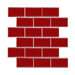 Waterproof and Oilproof 3D Wall Sticker, YJC0071Y, YJC0072Y, YJC0073Y, YJC0074, YJC0093, YJC0094, YJC0095, YJC0096, YJC0097, YJC0098