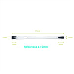 15 PCS Double-ended Cleaning Brush Coffee Maker Grinder Small Bristle Brush, Double-ended Cleaning Brush