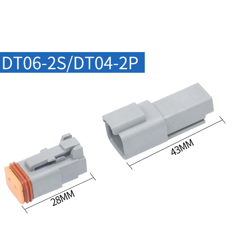 Car Waterproof Connector Conductive Connection Terminal, 4 PCS DT04-2P / DT06-2S With Copper, 4 PCS DT04-3P / DT06-3S With Copper, 2 PCS DT04-4P / DT06-4S With Copper, 2 PCS DT04-6P / DT06-6S With Copper, 2 PCS DT04-8P / DT06-8S With Copper            ...