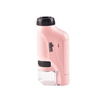 Children Handheld Portable Laboratory Equipment Microscope Toys, Lite Standard (White), Lite Standard (Pink), Lite Standard (Blue), Lite + Bracket (White), Lite + Bracket (Pink), Lite + Bracket (Blue), Lite + Specimen (White), Lite + Specimen (Blue)   ...