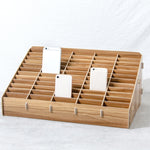 D-86 Office Conference Classroom Mobile Phone Storage Box, Style:, 12 Grids (Walnut), 12 Grids (Oak), 24 Grids (Walnut), 36 Grids (Walnut), 36 Grids (Oak), 48 Grids (Walnut), 48 Grids (Oak), 60 Grids (Walnut), 60 Grids (Oak)
