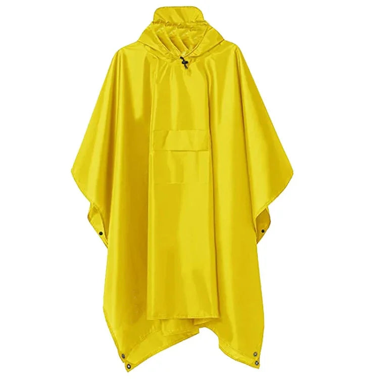 3 In 1 Raincoat Backpack Mountaineering Outdoor Hiking Rain Cape