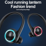 A1S Bluetooth Earphone Hanging Ear Incorporation True Sound Sports Single Ear Headset, A1S Black, A1S White