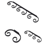 Household Punch-free Red Wine Glass Upside Down Rack, Style:, 3 Slots